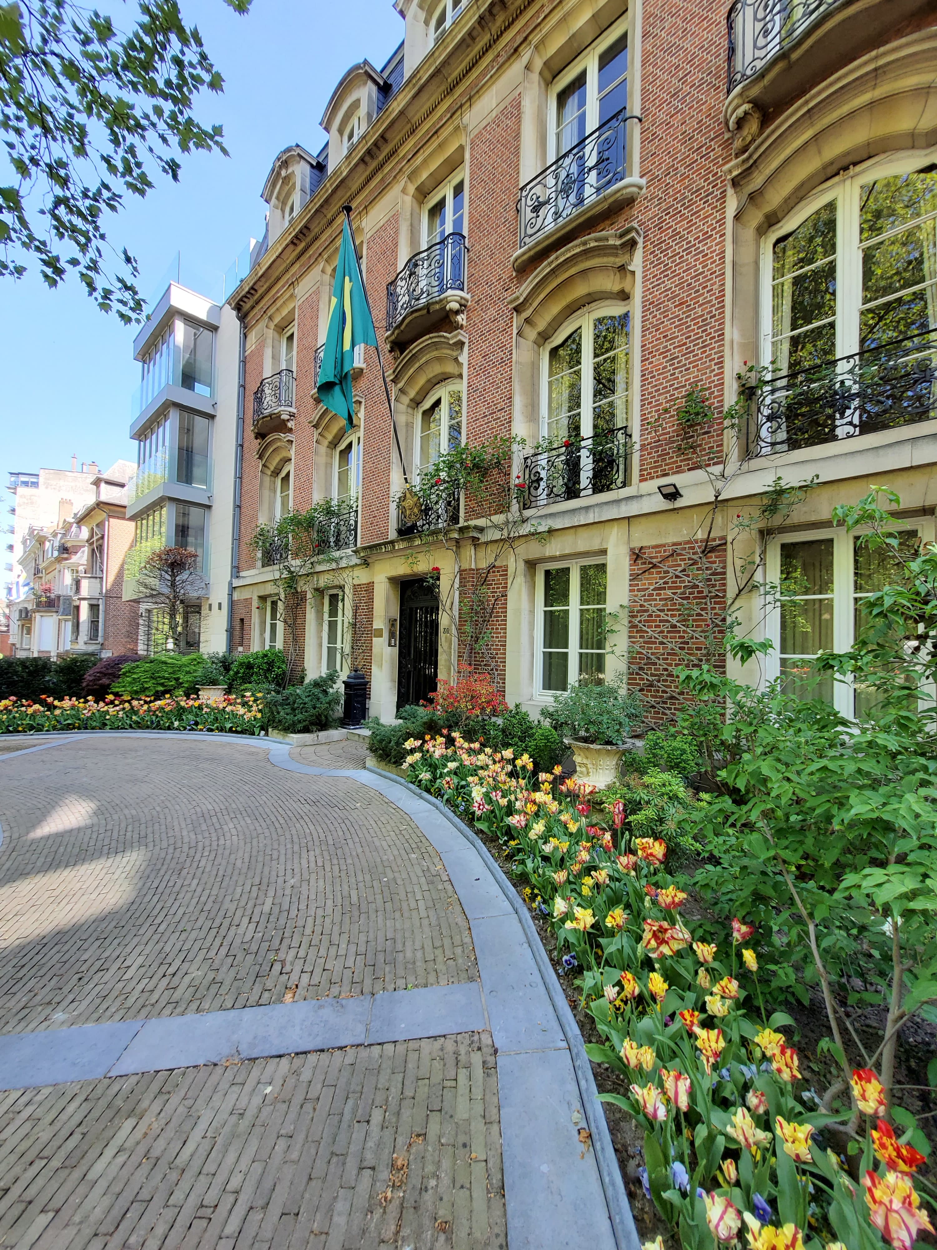 Brussel - Ambassade Brazilië F. Rooseveltlaan 30